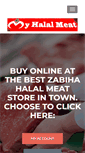 Mobile Screenshot of myhalalmeatstore.com